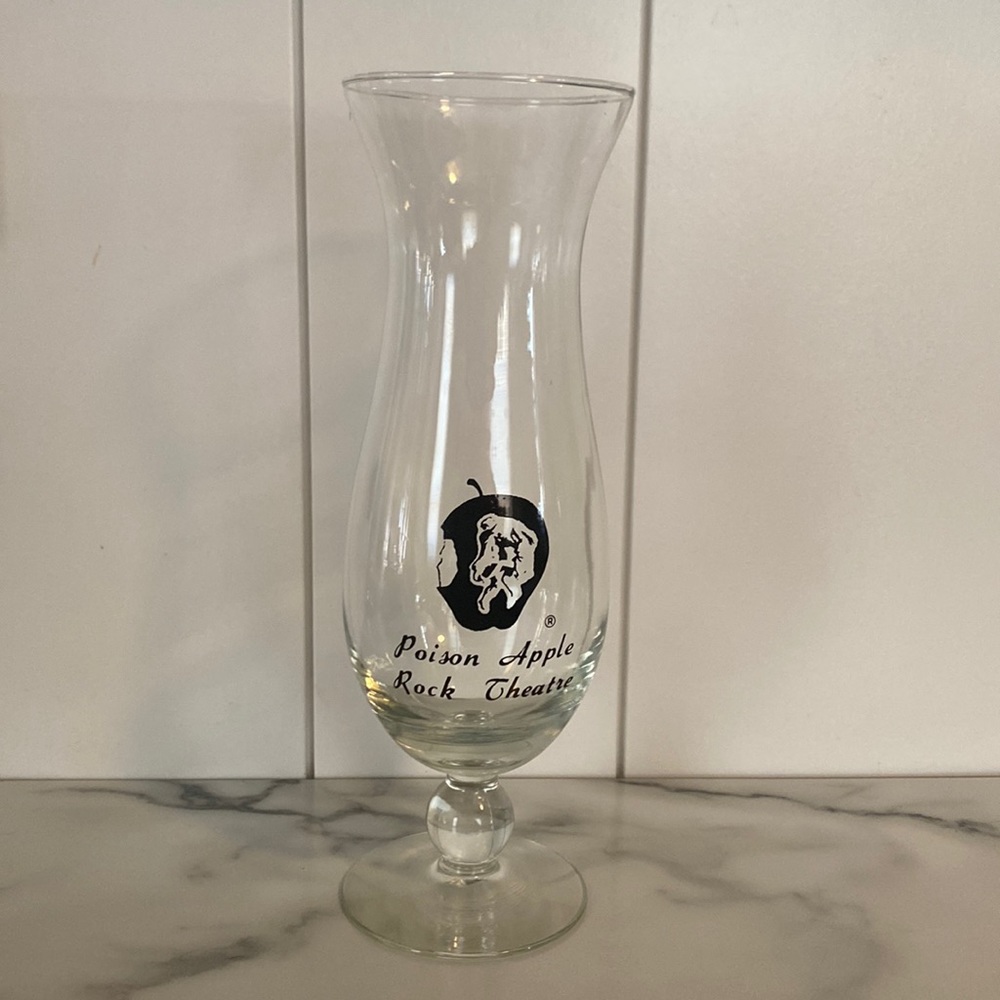 Vintage Poison Apple Rock Theatre Glass